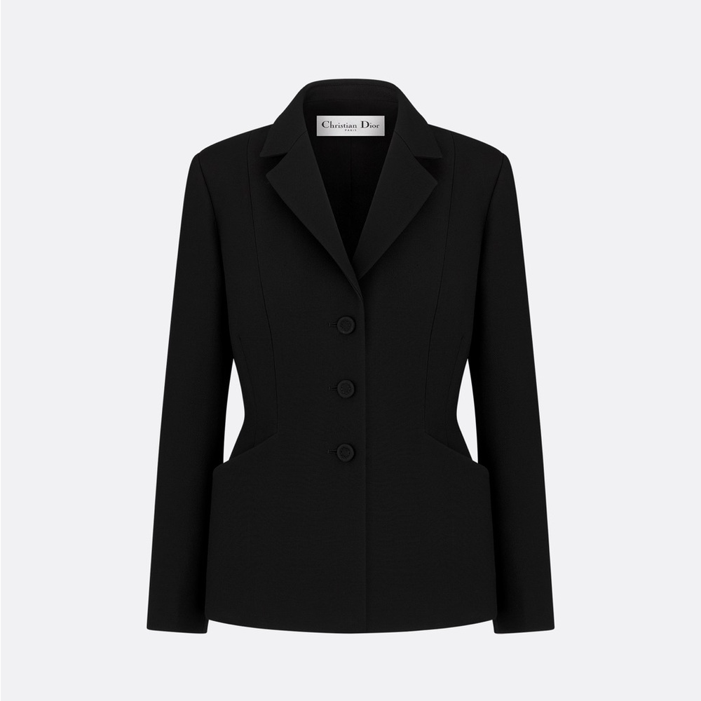 Christian Dior Wool Bar Blazer Jacket